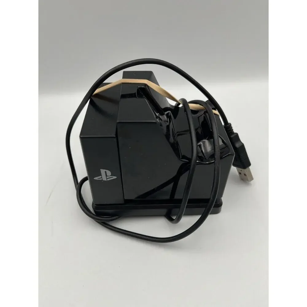 TESTED! Power A DualShock Charging Station PS4 PlayStation 4 Black + USB Dongle